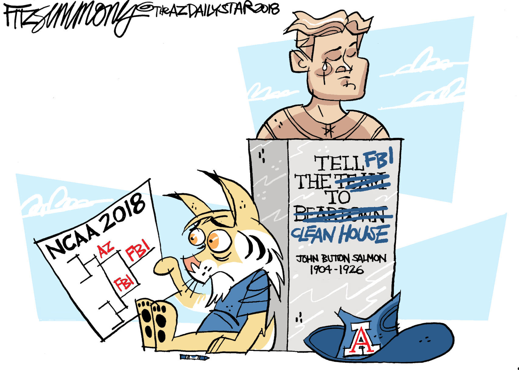 Daily Fitz Cartoon: Wildcats